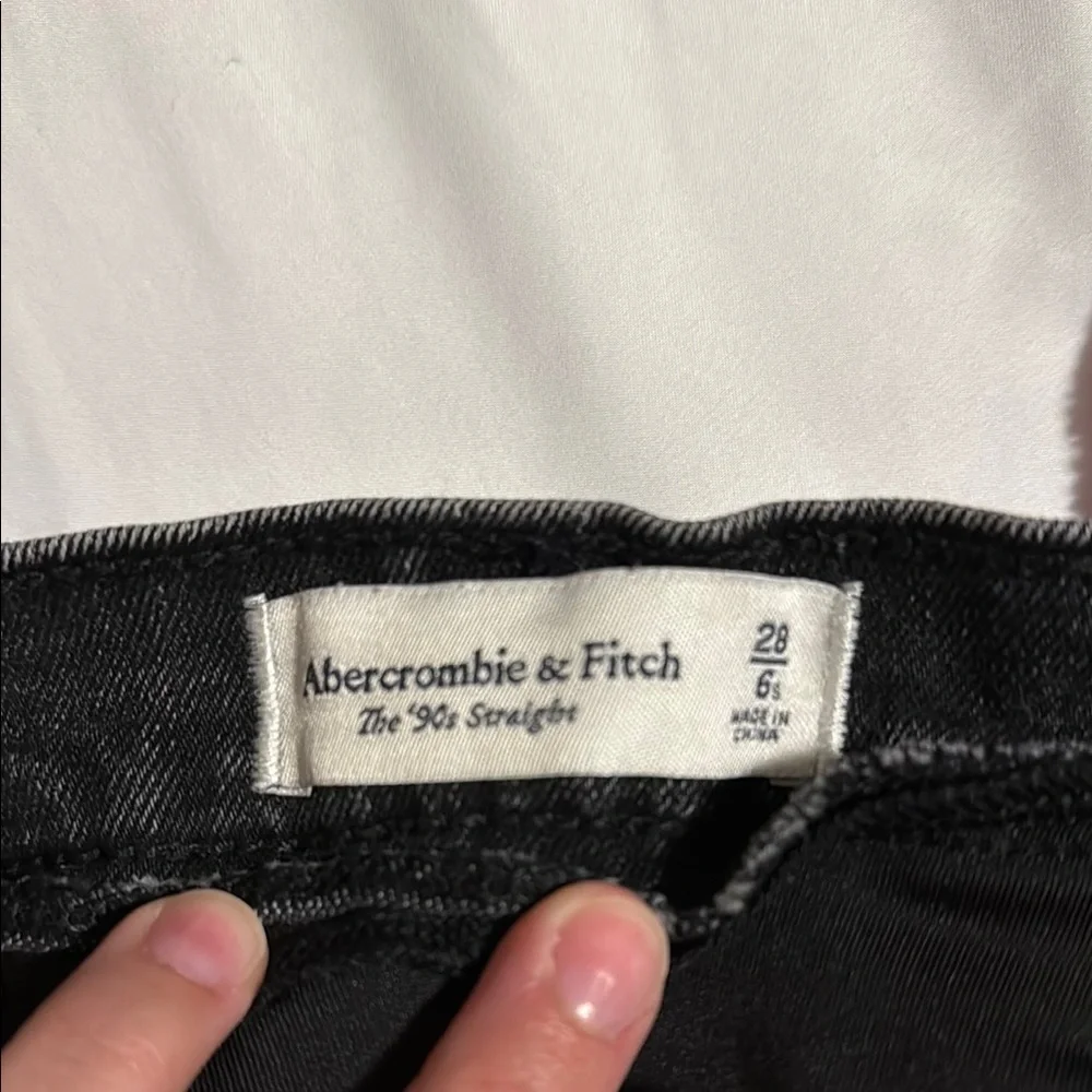 Abercrombie & Fitch Black Maternity Jeans - Picture 3 of 4
